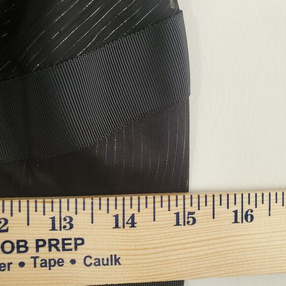 **NOT FOR SALE** Market Dress 10 Black Pleated Midi Lurex Sheer Coquette Fairy - Picture 11 of 15